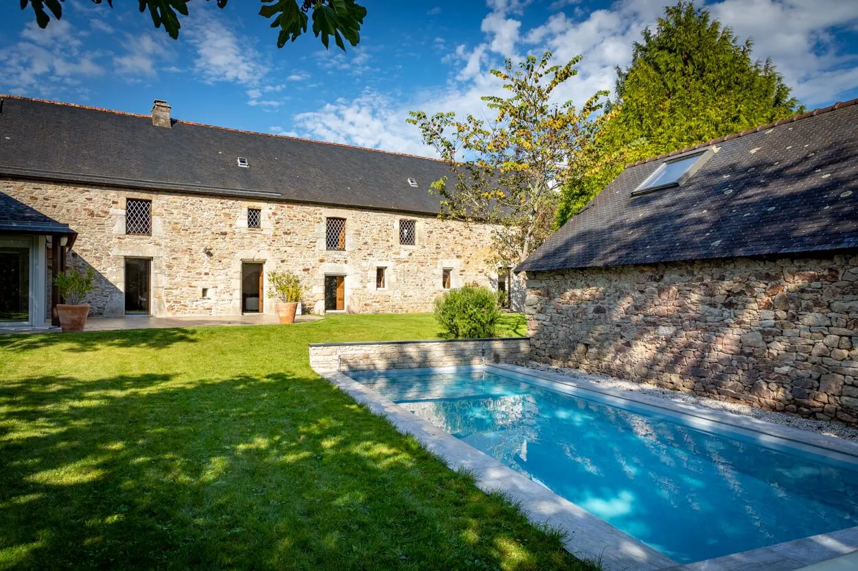 Constructeur piscine DAVID PAYSAGE Vannes Morbihan
