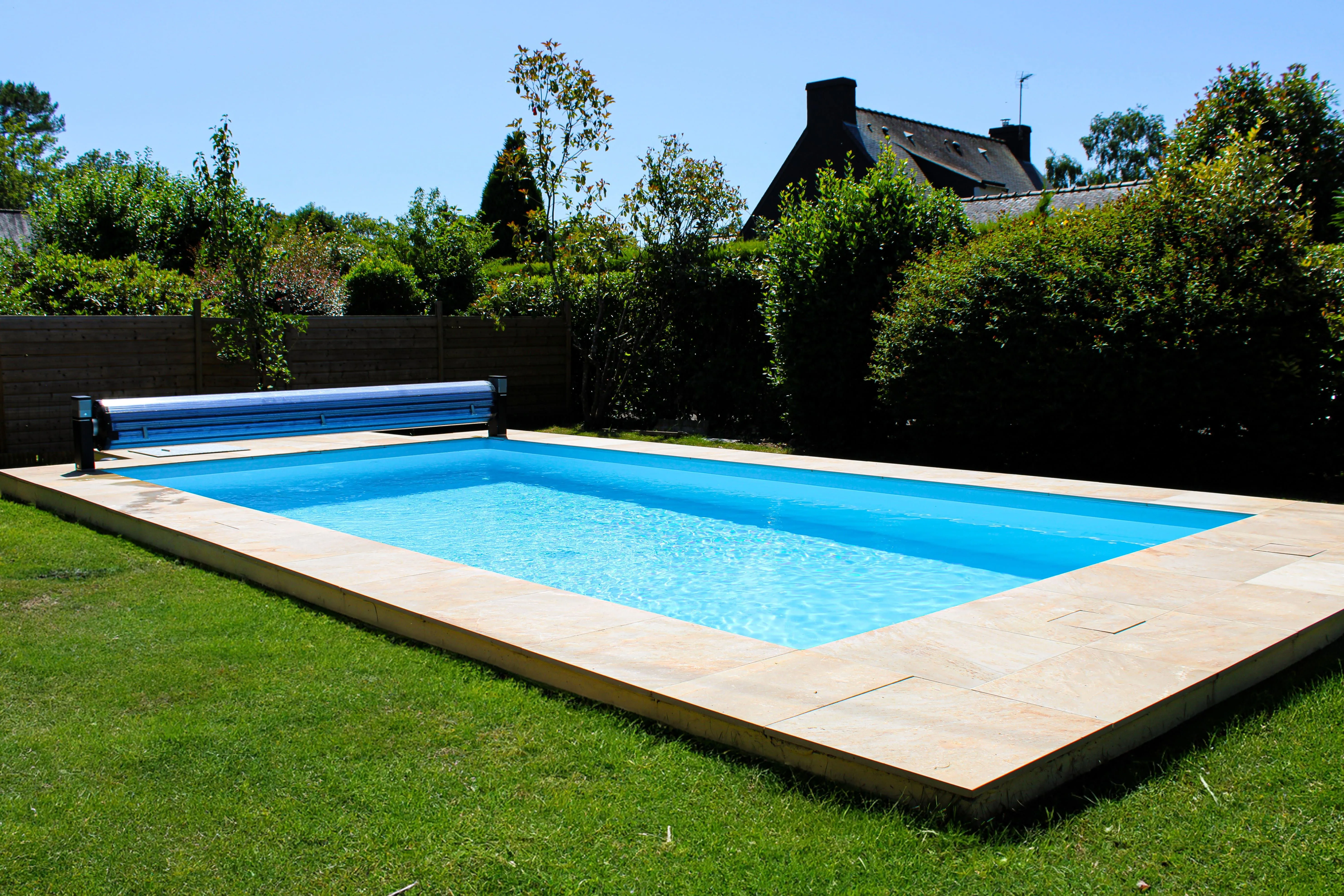 Brech construction piscine David Paysage