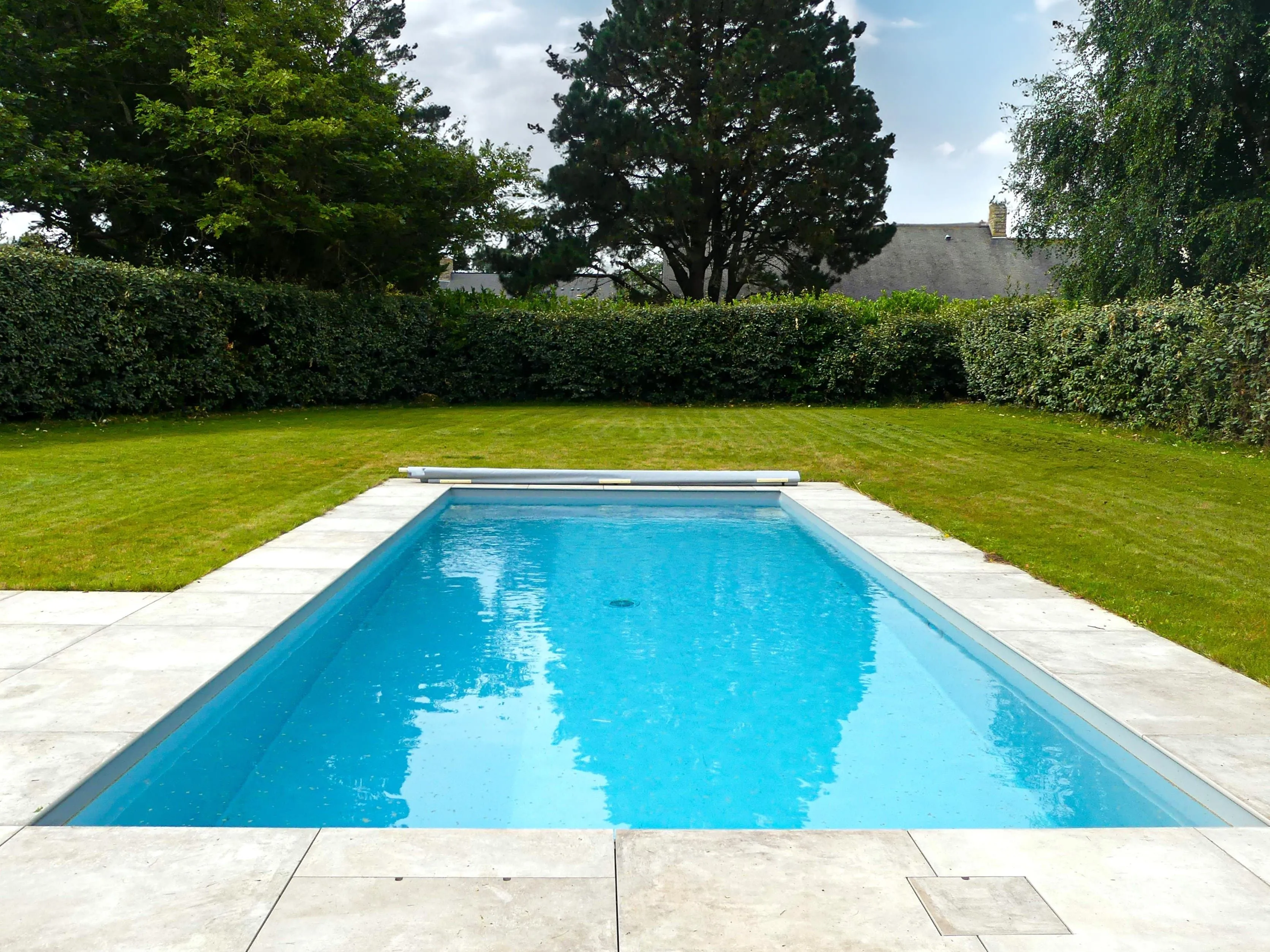 Chantier piscine Arzon David Paysage