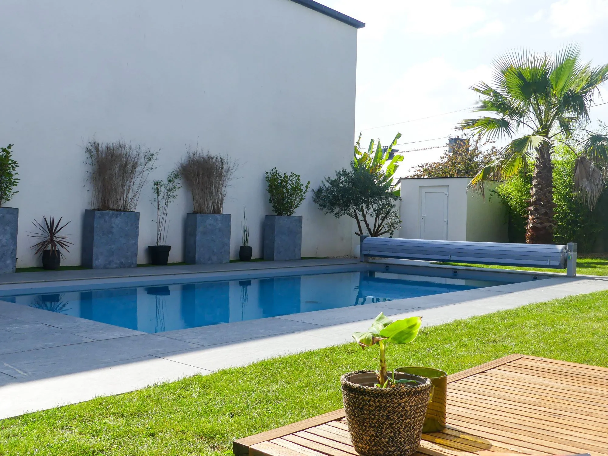 Vannes construction piscine David Paysage