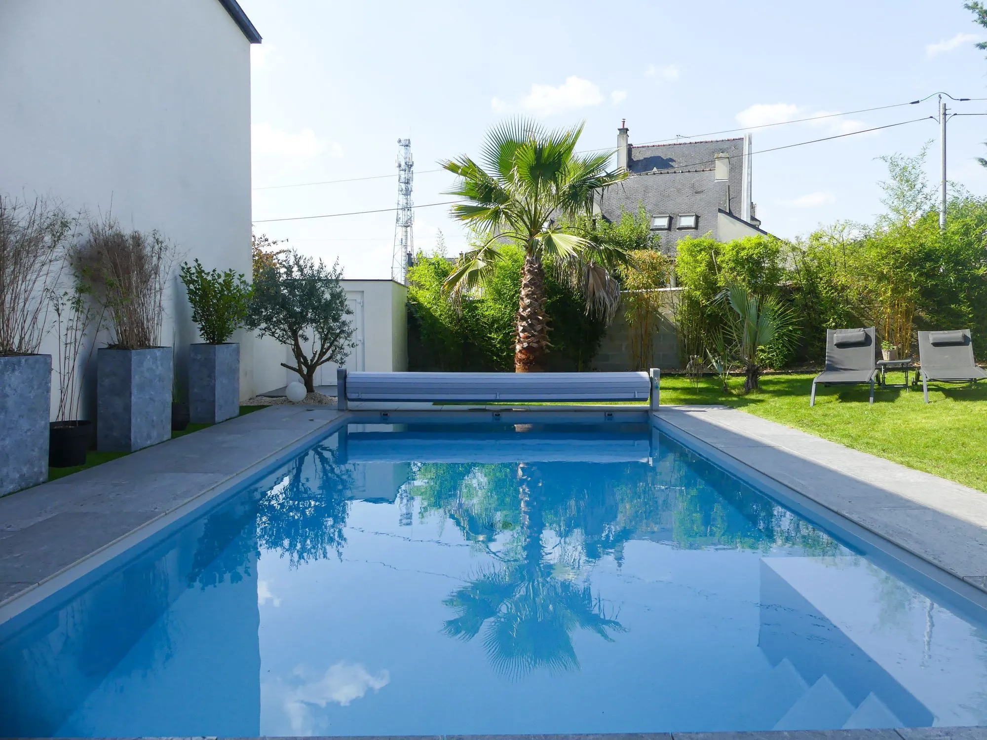 Vannes construction piscine David Paysage