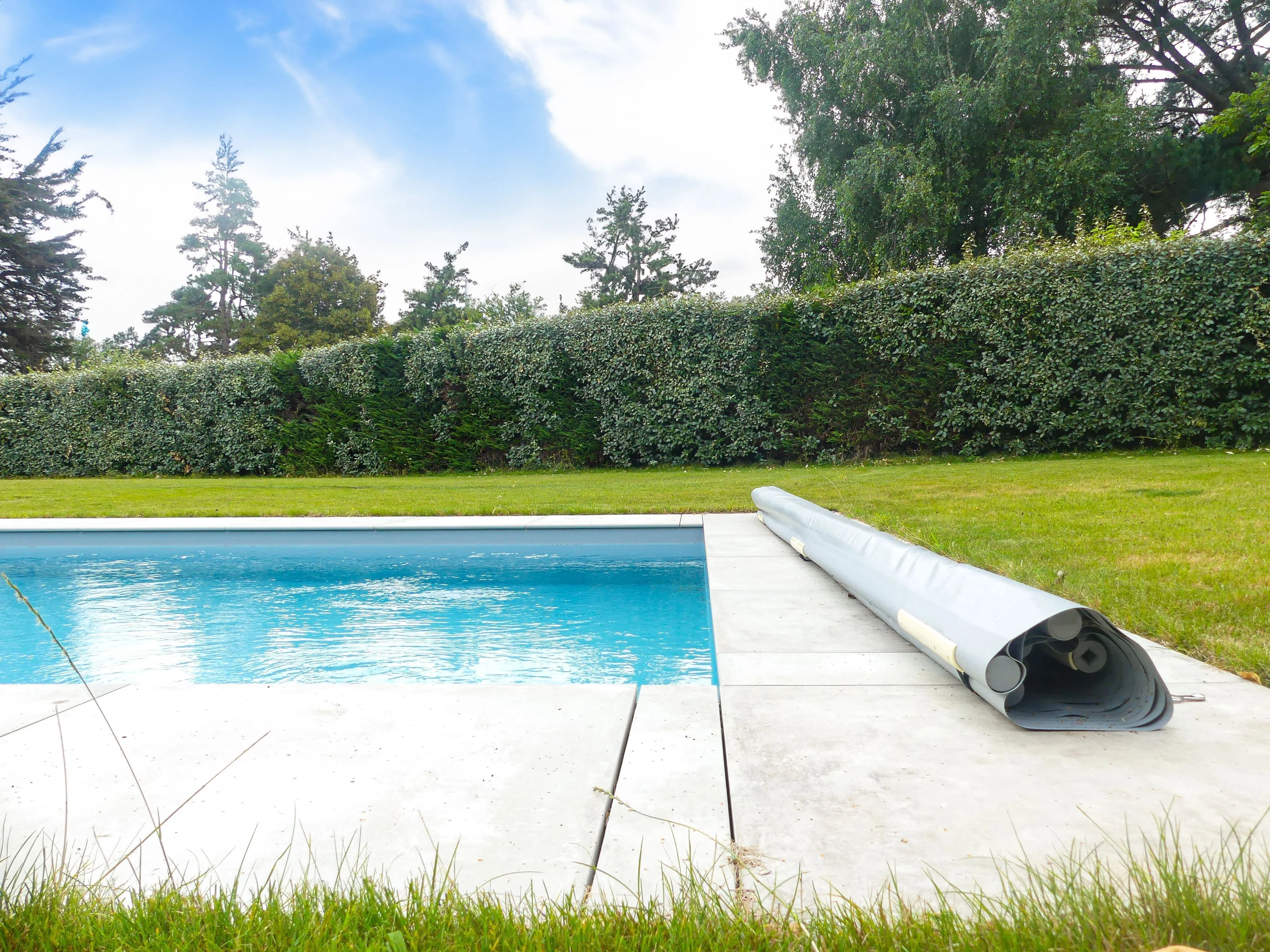 Chantier piscine Arzon David Paysage