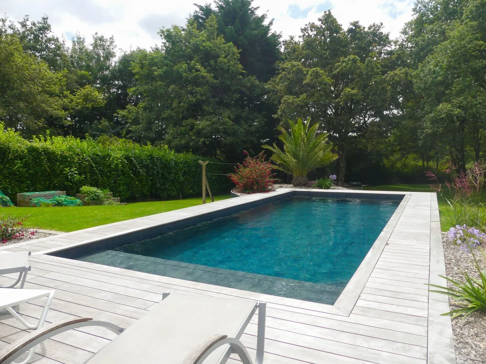 Missillac Piscine et aménagement extérieur David Paysage