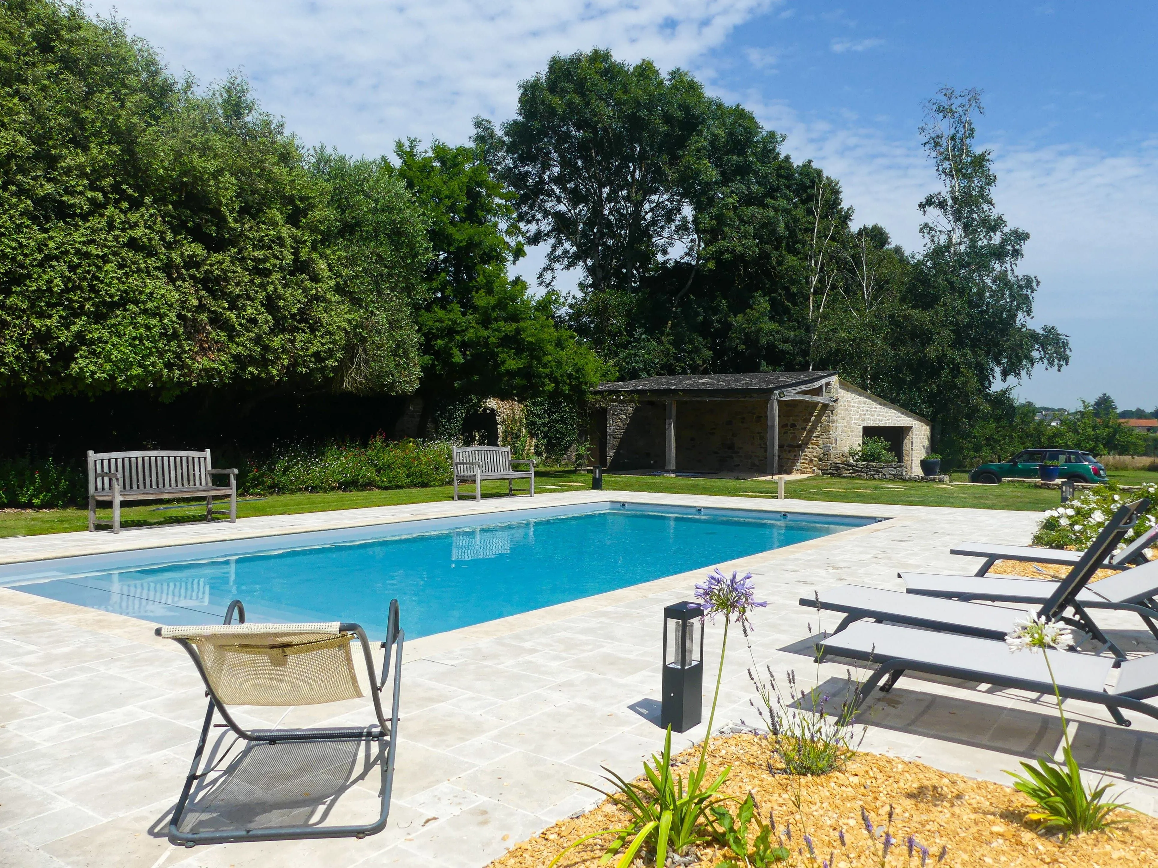 Piscine et aménagement extérieur Baden David Paysage