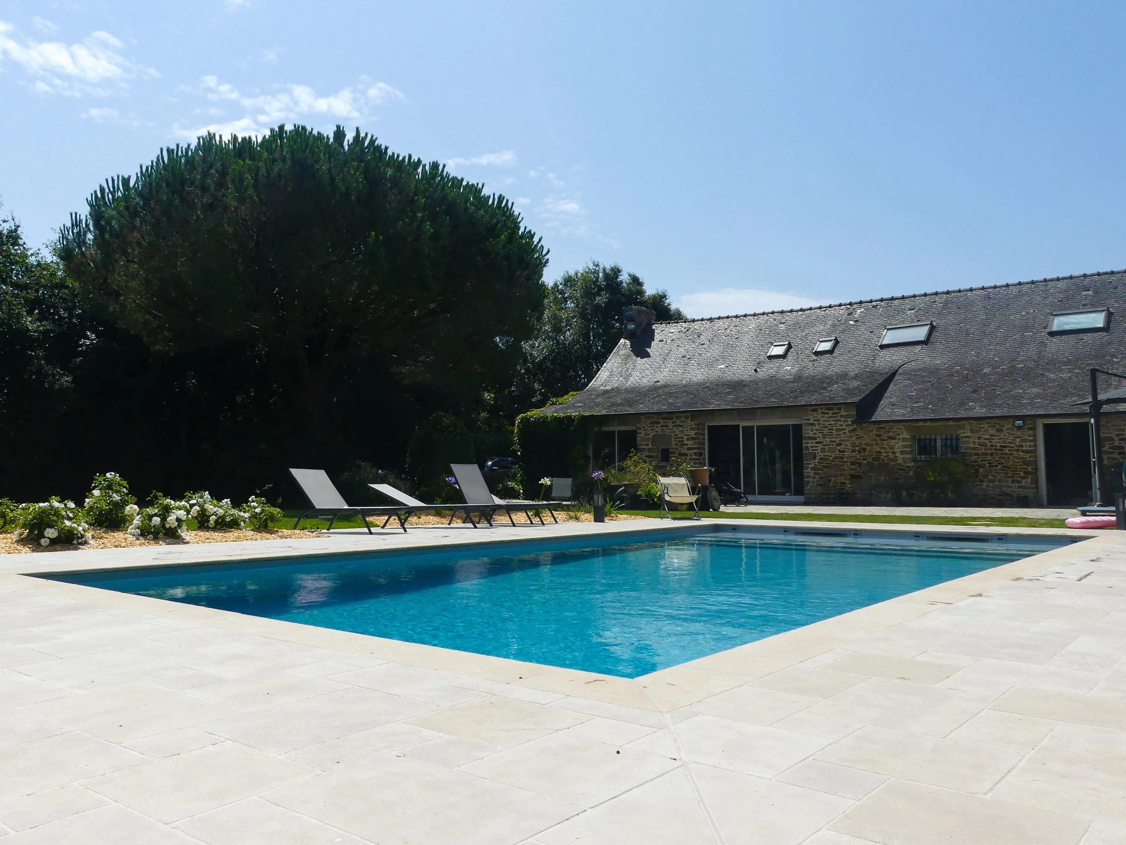 Piscine et aménagement extérieur Baden David Paysage