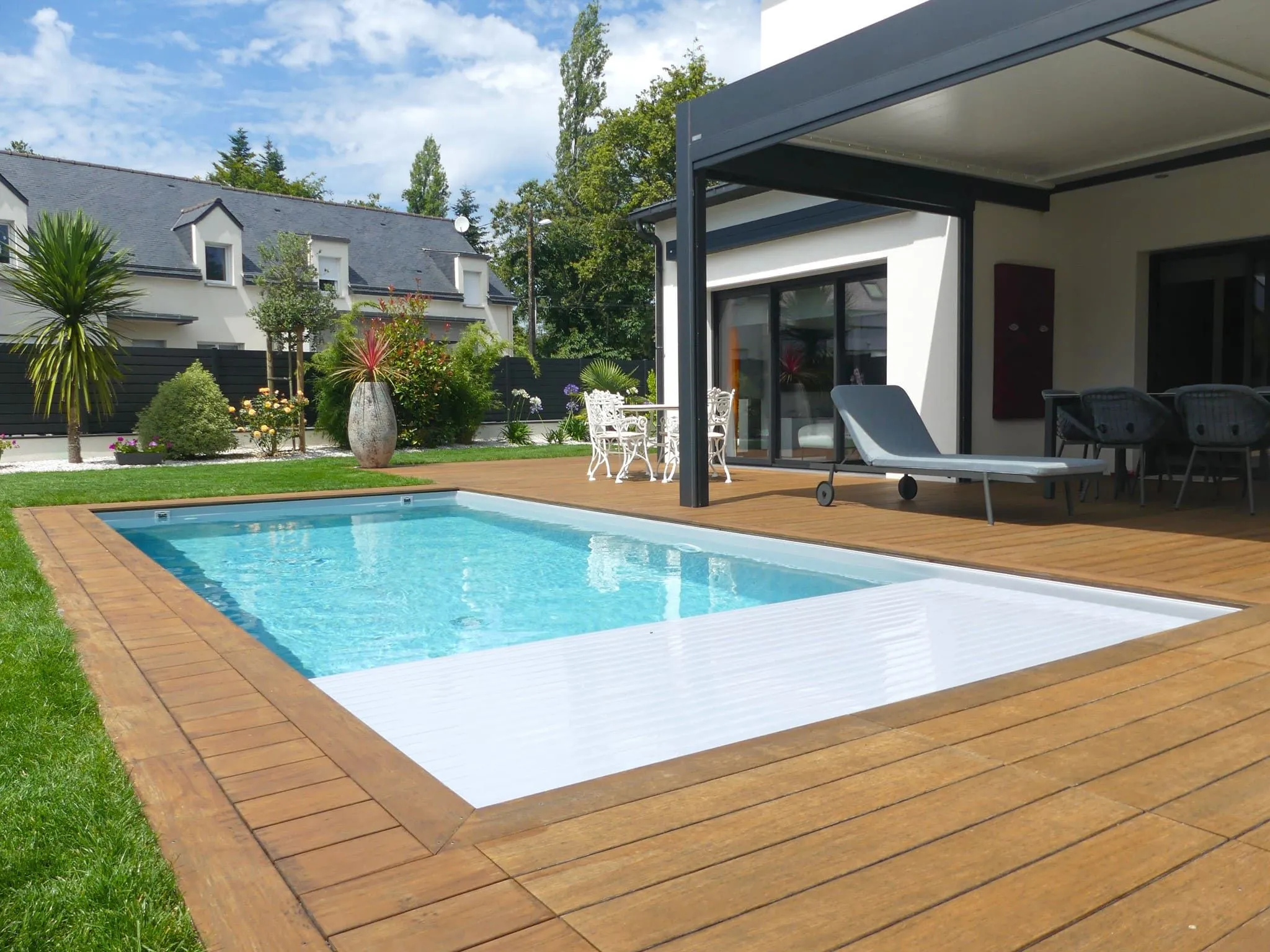 Volet piscine Rollinside David Paysage Saint-Avé