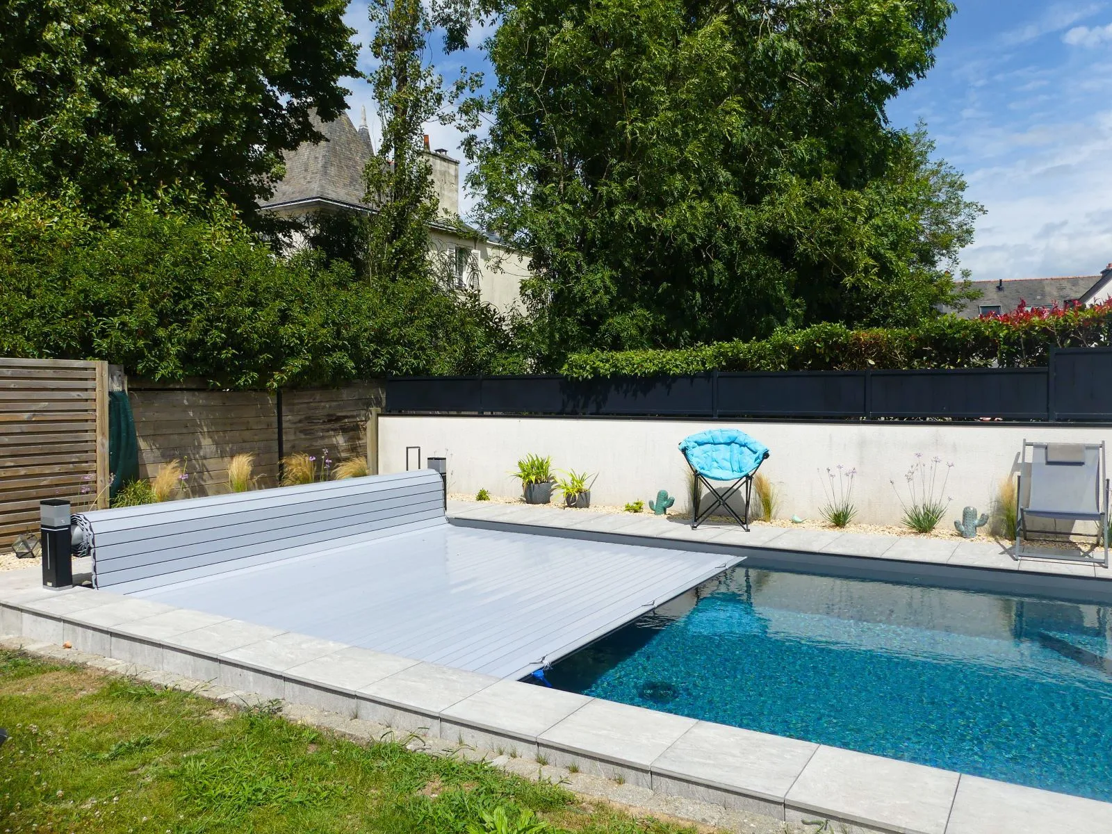 Vannes construction piscine David Paysage