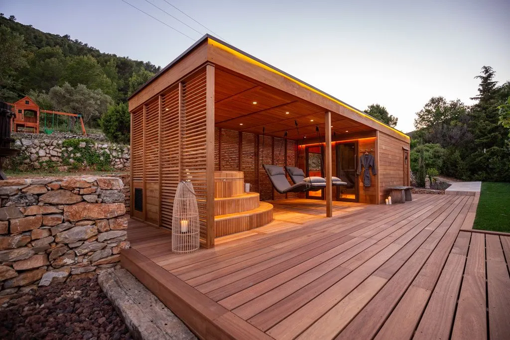 Sauna Alpha Wallness Sensations par David Paysage
